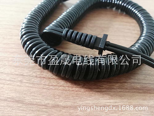 黑色亮面高弹PU弹簧...
