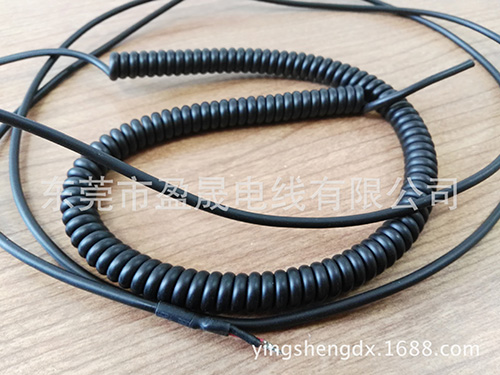 雾面高弹PU弹簧线
